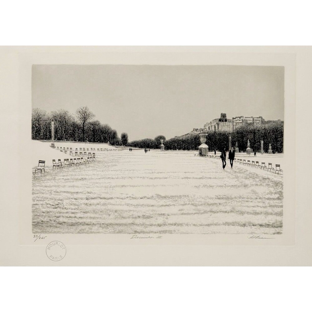 Harold Altman Original Lithograph December III Signed Numbered Mourlot 33/265